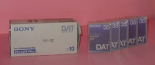 15 Sony Pro DAT Plus Professional Digital Audio Tapes: PDP-15C 10 ; PDP-35C 5 