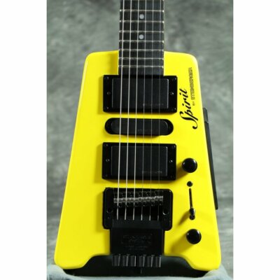 STEINBERGER Spirit GT-PRO Deluxe Hot Rod Yellow Headless Electric