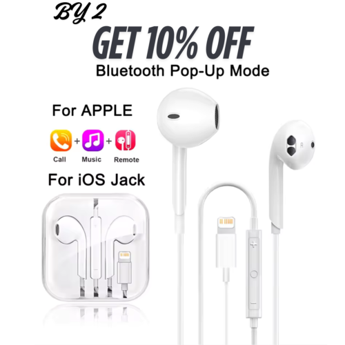 Kopfhörer für Apple Headset In Ear 8PIN für iPhone 7 8 X 11 12 13 14 Pro Max - Bild 2 von 10
