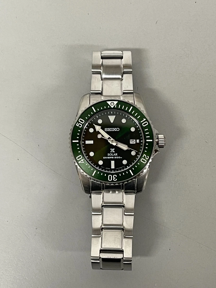 Seiko prospex solar green clearance