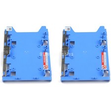 Lot of 2 For Dell 2.5" SSD to 3.5" Hard Drive Caddy Adapter R494D F767D J132D