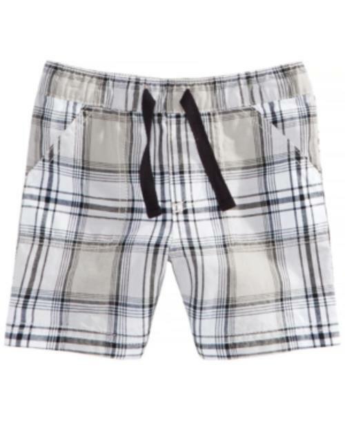 First Impressions Baby Boys PlaidPrint Cotton Shorts 36 Months TINI {&} eBay
