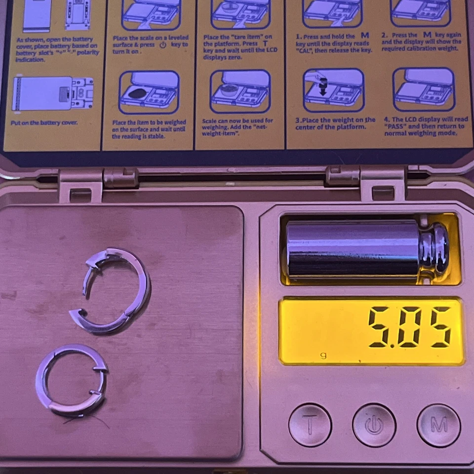 Colar e brincos de diamantes 14k Helzberg dois tons ouro branco amarelo bypass - Imagem 4 de 4