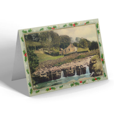 WEIHNACHTSKARTE Vintage Cumberland - Nentforce, Alston (b)