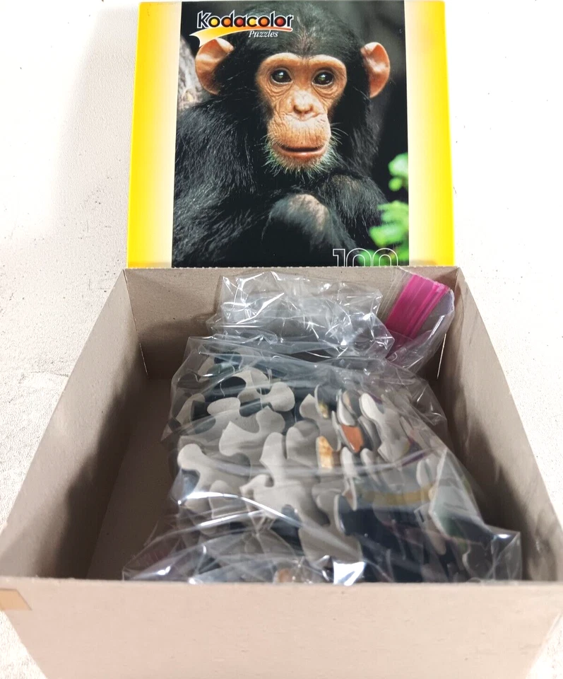 Rompecabezas Kodacolor Chimpancé 100 piezas Foto 3 de 3