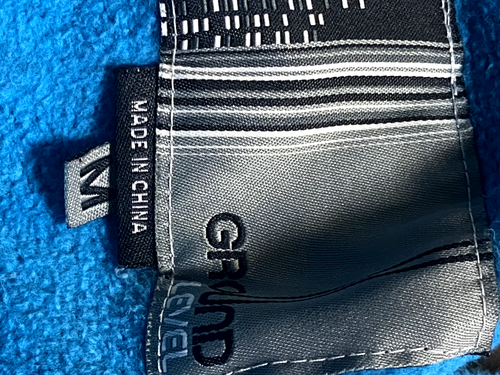 GROUND LEVEL YOUTH BOYS SZ M BLUE/BLK FULL ZIP 65%COTTON/35%POLYESTER HOODIE - Picture 8 of 11