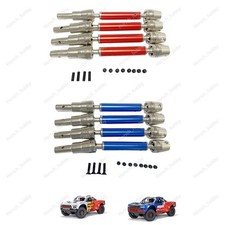 For Arrma 1/8 Mojave 4S Truck RC car ARA4404 Metal Front Rear CVD Driveshaft Set