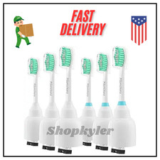 6-Pack Sonicare E-Series Brush Heads   Fits HX7001   Replacement Set