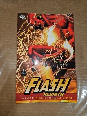The Flash Rebirth Trade Paperback DC Comics Geoff Johns Graphic Novel