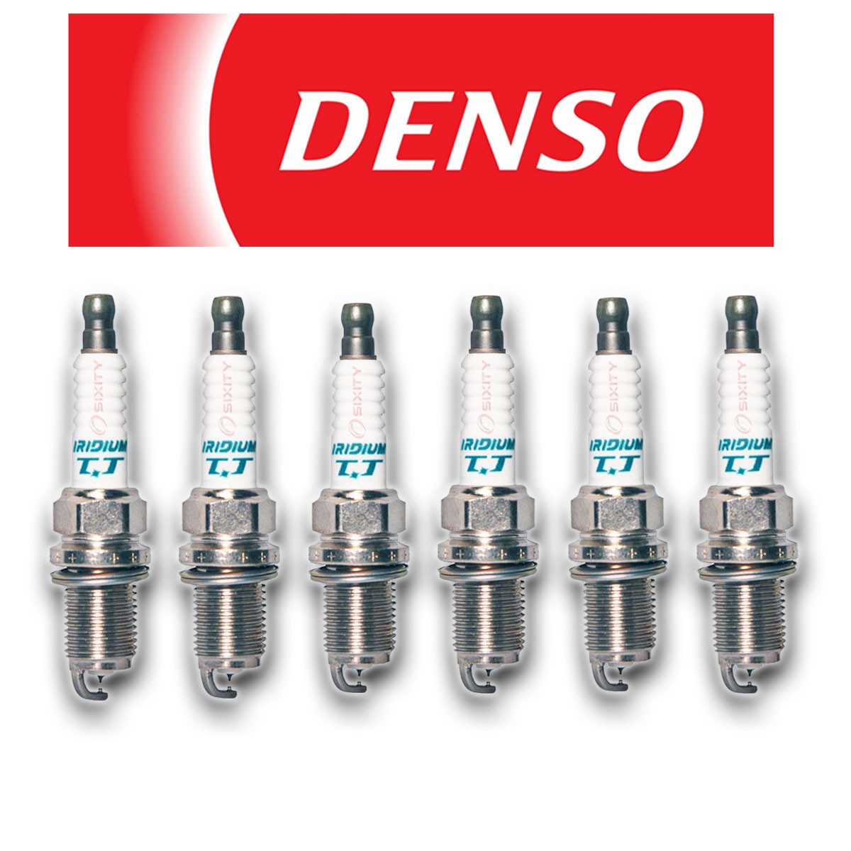 Denso Iridium TT Spark Plugs Set of 6 IK16TT 4701