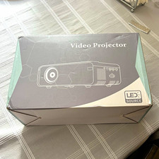 LED Video Projector Desktop Type, White/Black, Model Video Projector