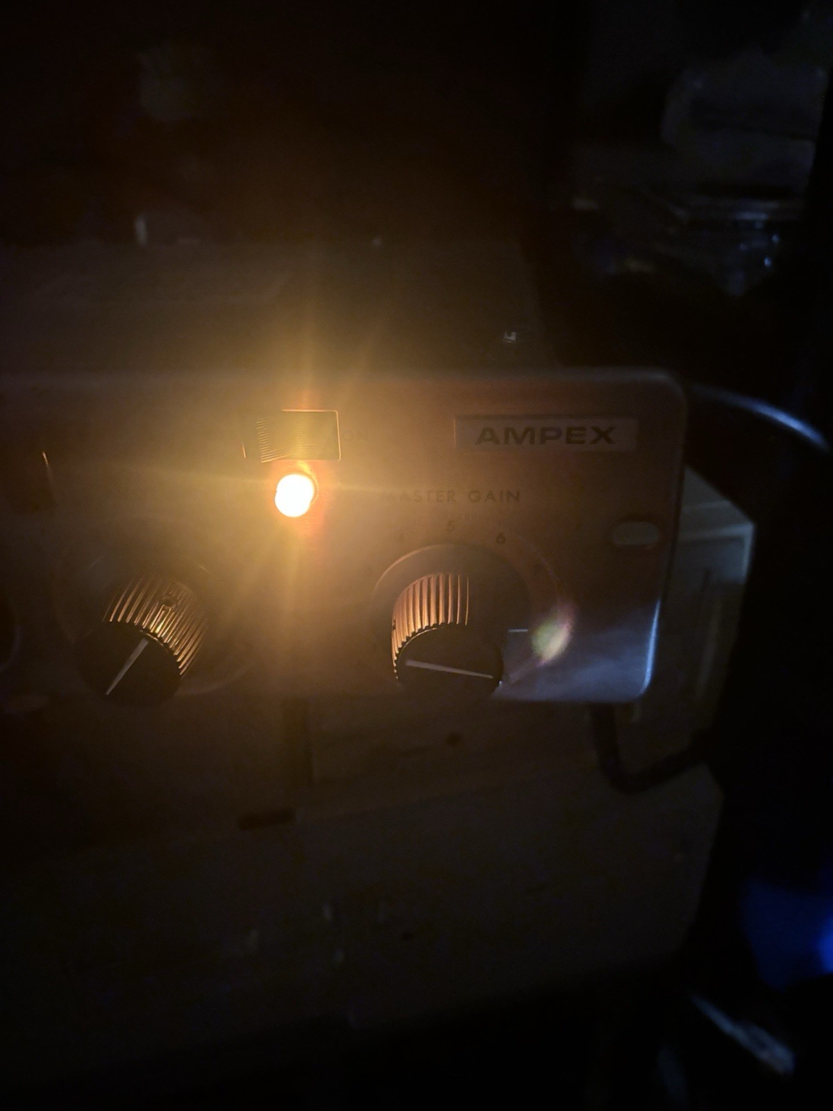 Ampex Model AM10 Vintage Solid State 6 Channel Microphone Preamp/Mixer Vtg USA 