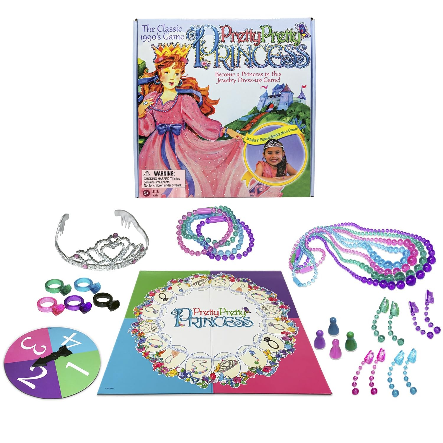 Pretty, Pretty, Princess with 1990's Artwork by Winning Moves Games USA, a De...