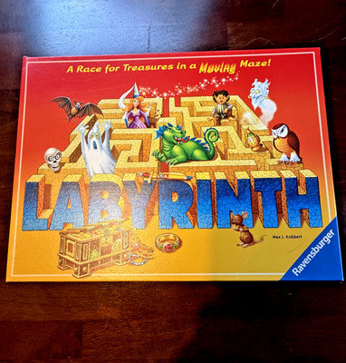 Labyrinth Board Game 2007 Ravensburger 100 Percent Complete Game