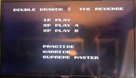 Pacchetto giochi Double Dragon 1+2 Nintendo NES testato autentico