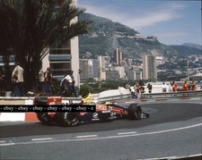 Dia 6x7cm - Philippe Alliott - Lola-Ford - GP Monaco 1988 - Dia Fuji-Chrome RHP