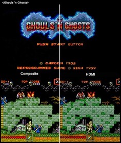 HDMI Cable for Sega Genesis Master System 32X Nomad, Retro Gaming, 720P Upscale