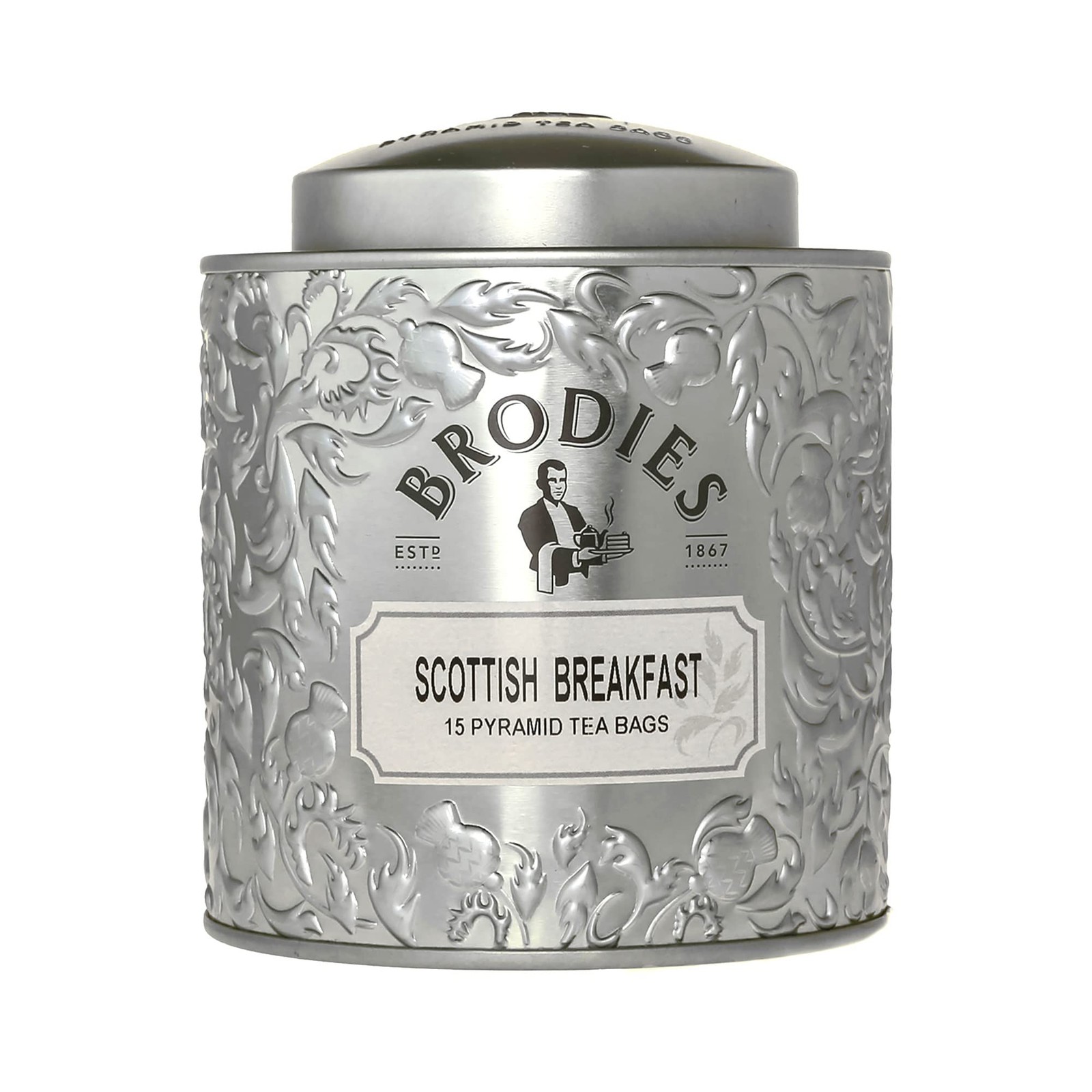 Brodies Scottish Breakfast Pyramid 15 Count (Pack of 1),