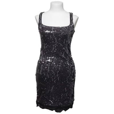 Cupshe, Cocktailkleid, Größe: XS, Schwarz/Silber, Elasthan/Polyester, Damen #Izs