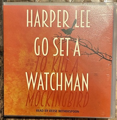 Go Set a Watchman - Harper Lee Audio CD Book Reese Witherspoon x6 CD