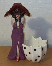 SWAK Verna Ceramic Trinket Holder Candle Figurine 2004. ~ READ