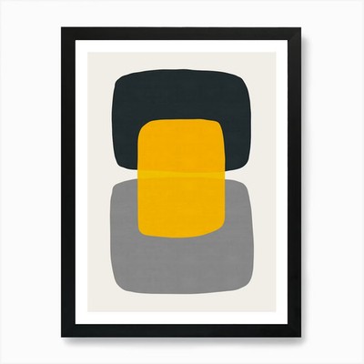 Expressive abstract art 1 Art Print Framed Wall Art Poster Canvas Print Picture