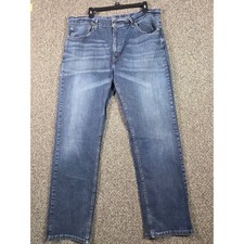 Levi's 559 Relaxed Straight Jeans Mens 38x32 Blue Medium Wash Denim 00559-0457