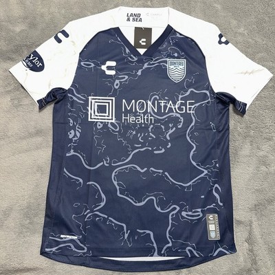 Charly Monterey Bay FC 2025 Home Kit Authentic Soccer Jersey Small Land & Sea MB