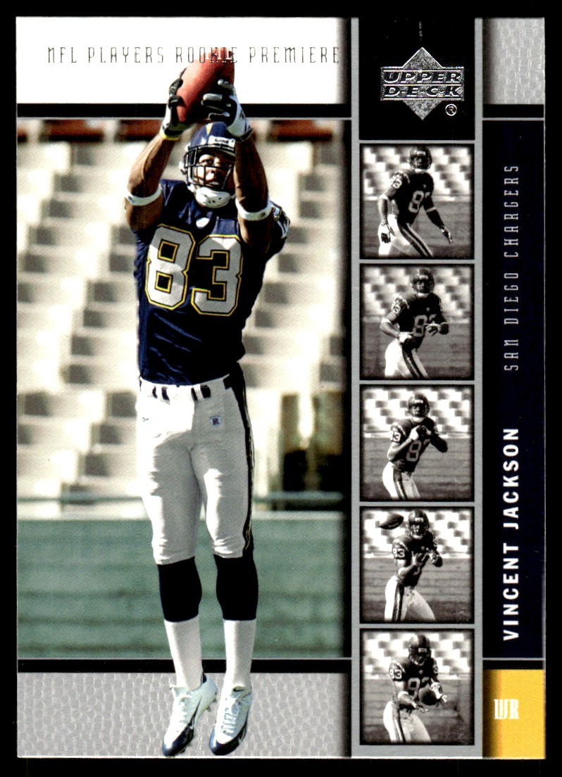 Vincent Jackson Upper Deck Rookie Premiere #10 Base