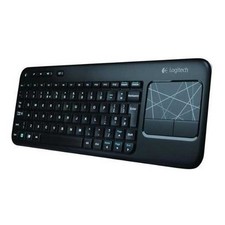 Logitech K400 Plus Tastiera Wireless Touch TV, Facili Controlli Multimediali e T