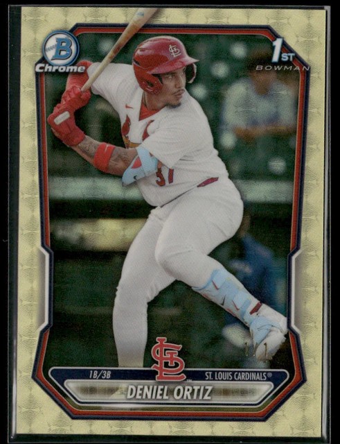 2026 Bowman Baseball Deniel Ortiz #BCP-22 Superfractor 1st Bowman Chrome 1/1