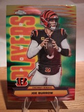 2025 Topps Chrome Joe Burrow Power Players Insert #PP-5 Cincinnati Bengals