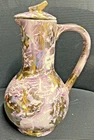 Rare Vintage McCoy 1950’s Lost Glaze Carafe Lidded Pitcher