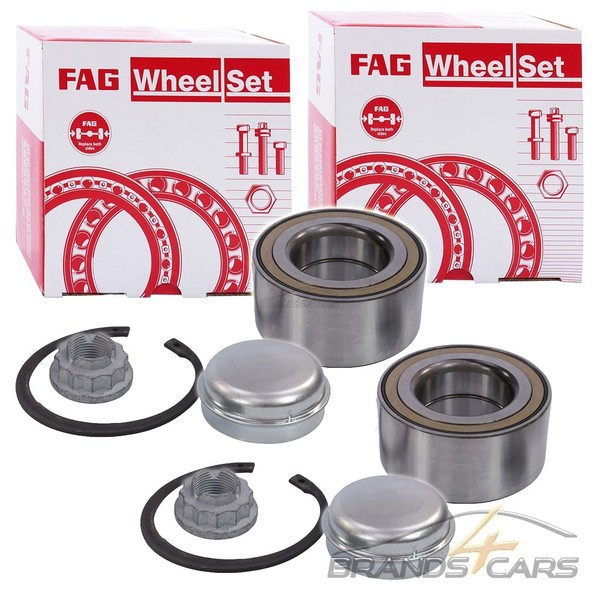 2X FAG Radlagersatz Radlager Satz Vorne FÜR Mercedes Benz A-KLASSE W169-image