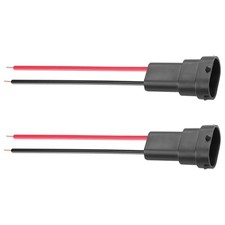 H8 H11 Car Light Wire Socket Connector 2 PCS Pigtail Socket Wiring 2 PCS Male