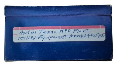Vtg 1982 37 Color 35mm Film Camera Slides Photo Slides Austin TX HPD Power Plant - Picture 17 of 17