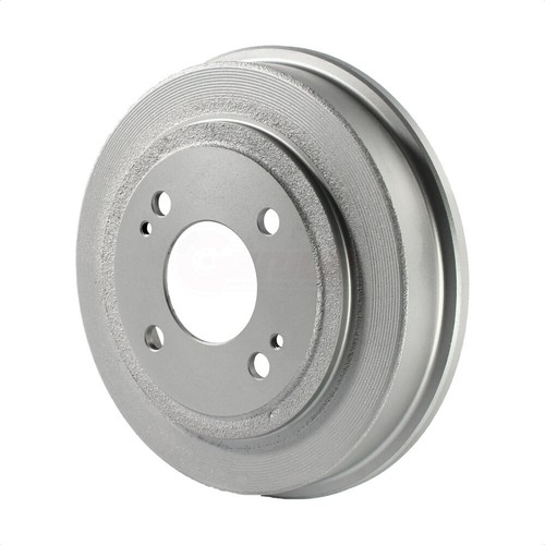 Coated Brake Rotor Semi-Metallic Pad & Drum Front Rear Kit (7Pc) For Honda Civic - Picture 7 of 12