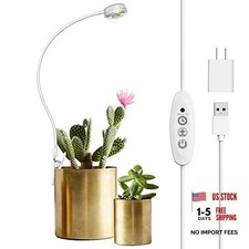 Grow Lights for Indoor Plants, Pot Clip LED Plant Lights for Indoor 1-Pack