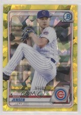 2020 Bowman Chrome Draft Sapphire Edition Yellow 87/99 Ryan Jensen #BD-9 ow1