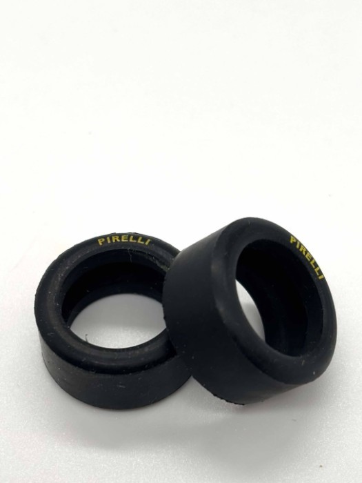 Greenhills Scalextric Porsche 911 GT3R Front Tyre Pair - NEW - P10505