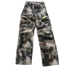 Mossy Oak Youth 6-Pocket Hunting Cargo Pants, Camouflage Terra Gila Large 12/14