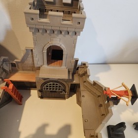 Playmobil 6002 Knights Green Wolf Castle 2013 with Box