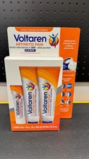 Voltaren Arthritis Pain Gel, 12.34 Ounces,3 Tubes (2x5.3oz+1.7oz)EXP 2028