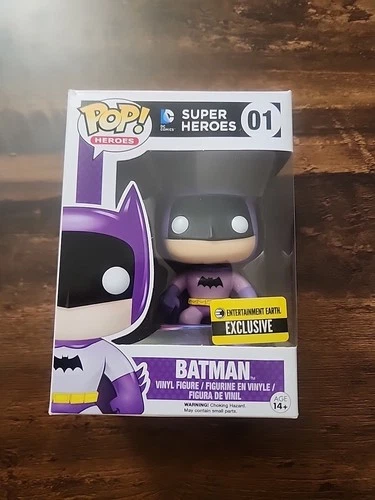 Funko Pop! DC Universe #01 Batman  (Purple) Entertainment Earth Exclusive
