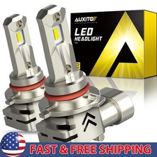 AUXITO 9006 LED Headlight Bulbs Conversion Low Beam 6000K White Canbus Free 2/4X