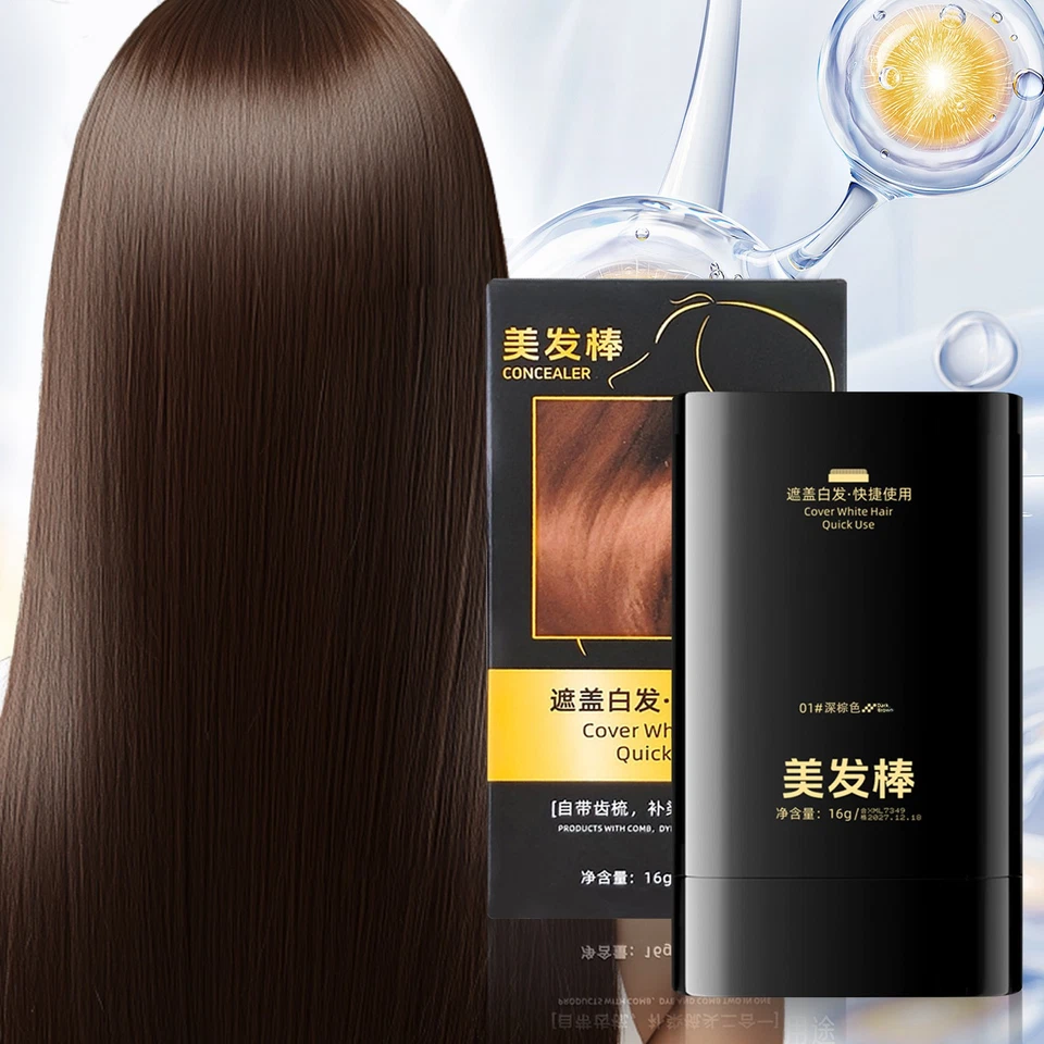 Hair Dye Stick Hairdressing Stick Wand Dye Tool Sweat-Proof Touchup Hair cosy - Image 3 of 4