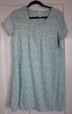 NWT Adonna Short Sleeve 100 Cotton Nightgown Women Small