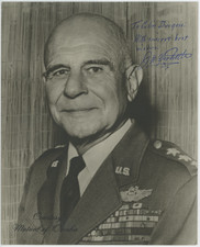 Jimmy Doolittle American General Autographed Signed 8x10 Photo AMCo COA 30149