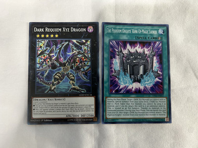 DARK REQUIEM XYZ DRAGON THE PHANTOM KNIGHTS RANK UP MAGIC FORCE! DARK REBELLION!