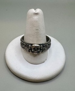 OZ✴︎ スカルリング　髑髏リング　WW2 ミリタリー　ドイツ OZ✴︎様専用 スカルリング 髑髏リング WW2 ミリタリー ドイツ - メルカリ